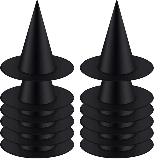 12pcs Witch Hats