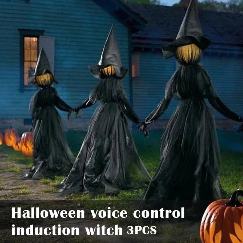 1.5M Light-up Screaming Witches