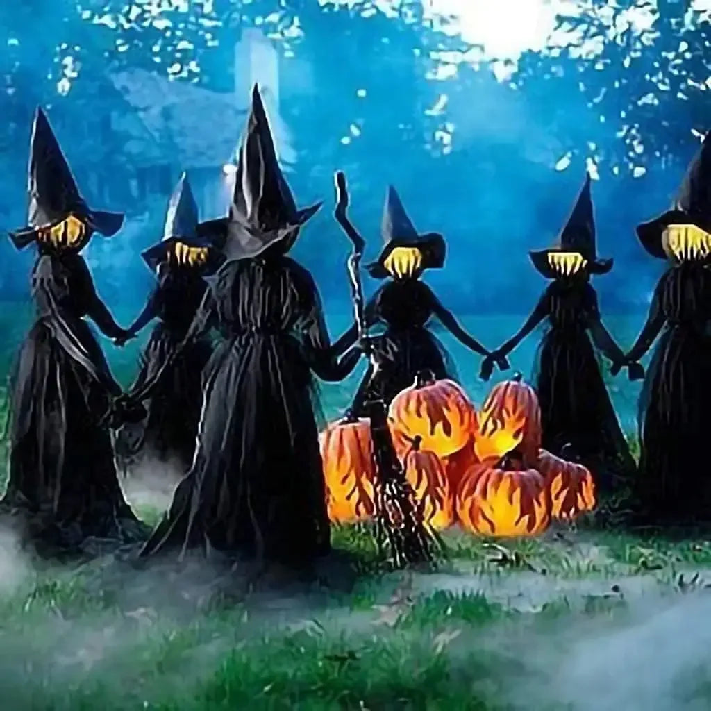 1.5M Light-up Screaming Witches